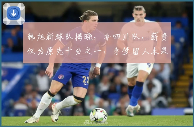 韩旭新球队揭晓，非四川队，薪资仅为原先十分之一，李梦留人未果