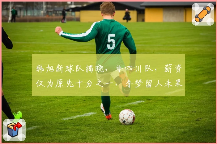 韩旭新球队揭晓,非四川队,薪资仅为原先十分之一,李梦留人未果